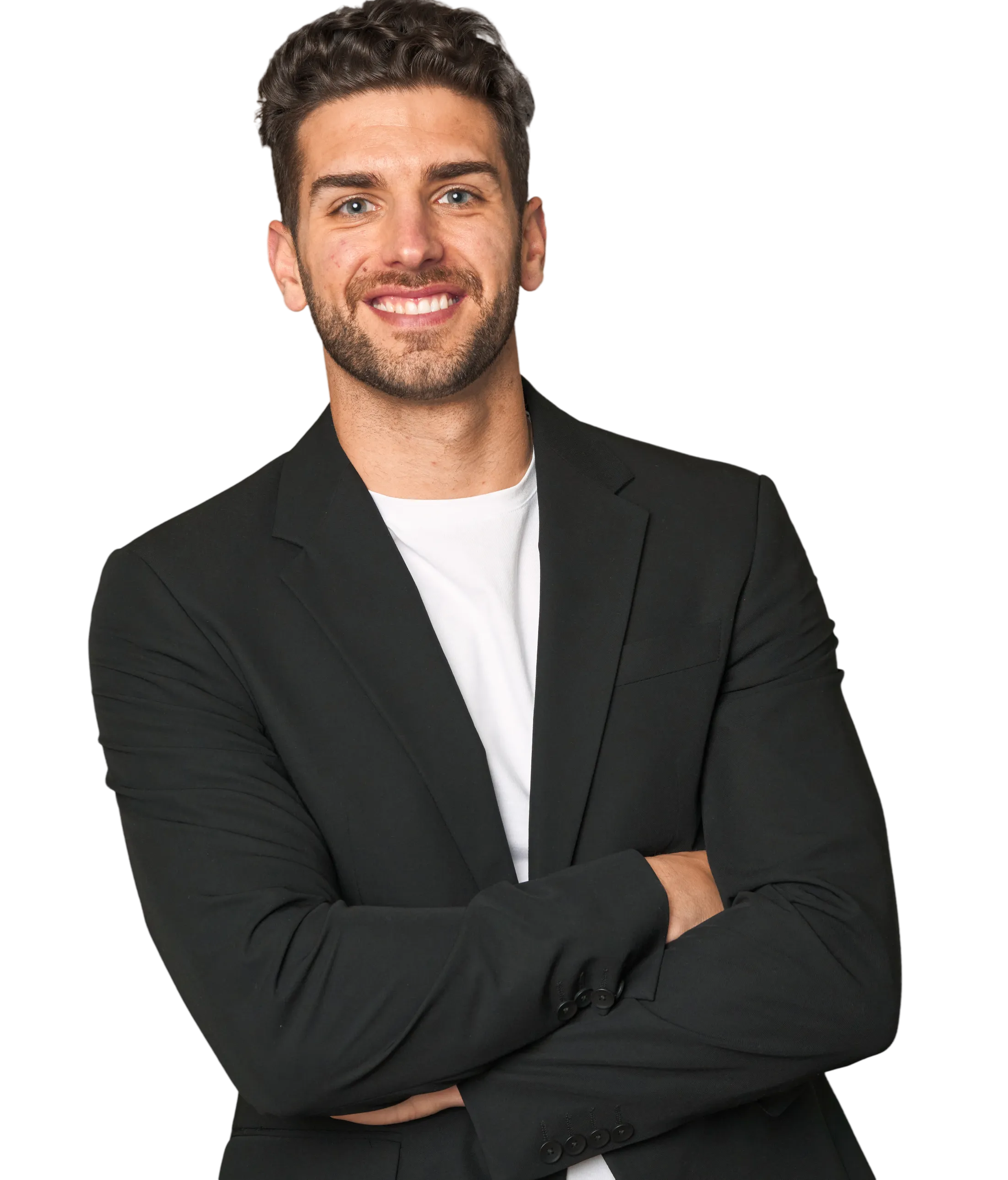 Professional man smiling